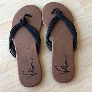 Brand new Volcom slippers